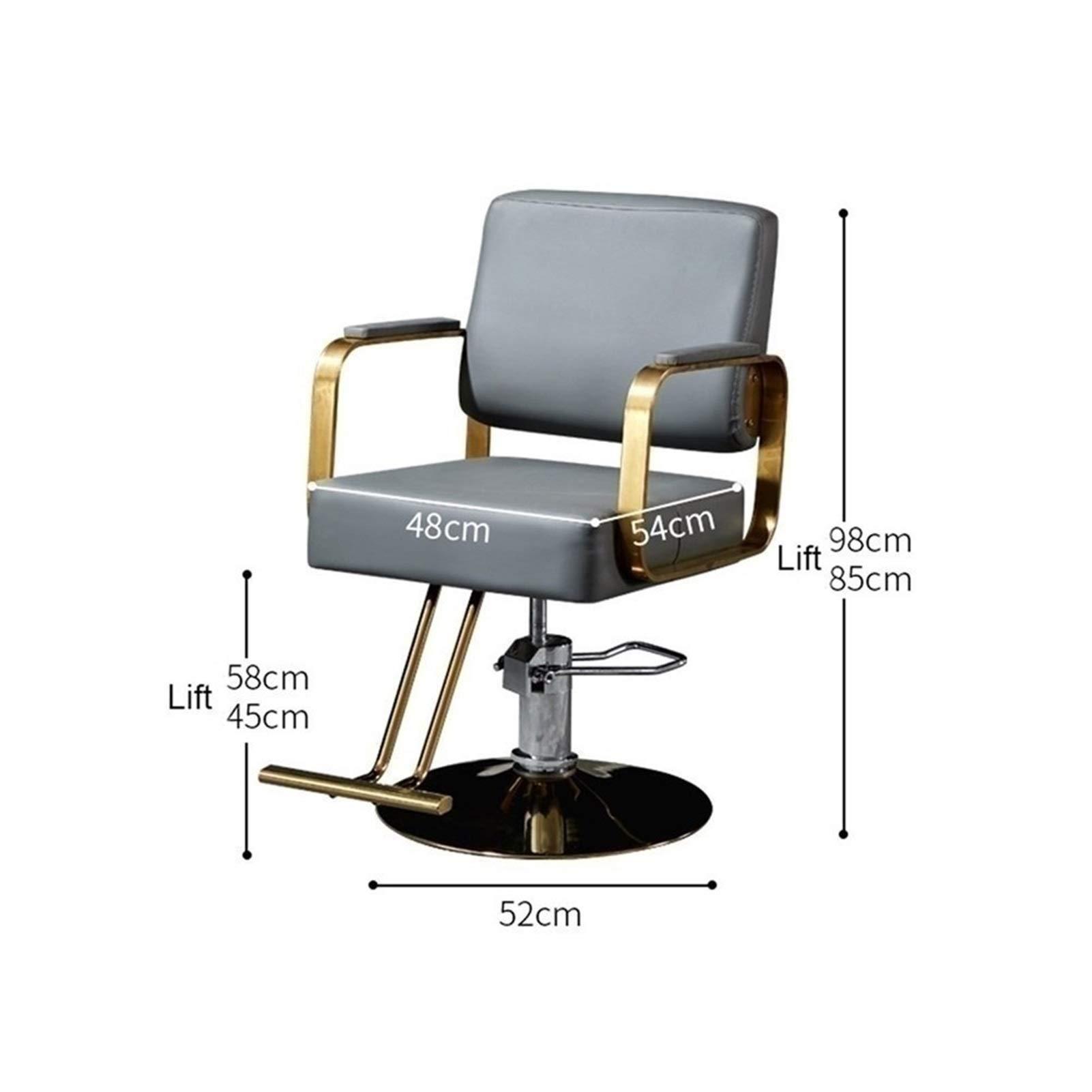 HDGTDR3SS2865SSSSTT Hair Cutting Salon Chair Salon Chair Barber Chairs Hydraulic Reclining Hair Styling Chair Salon Chair Salon Styling Beauty Equipment