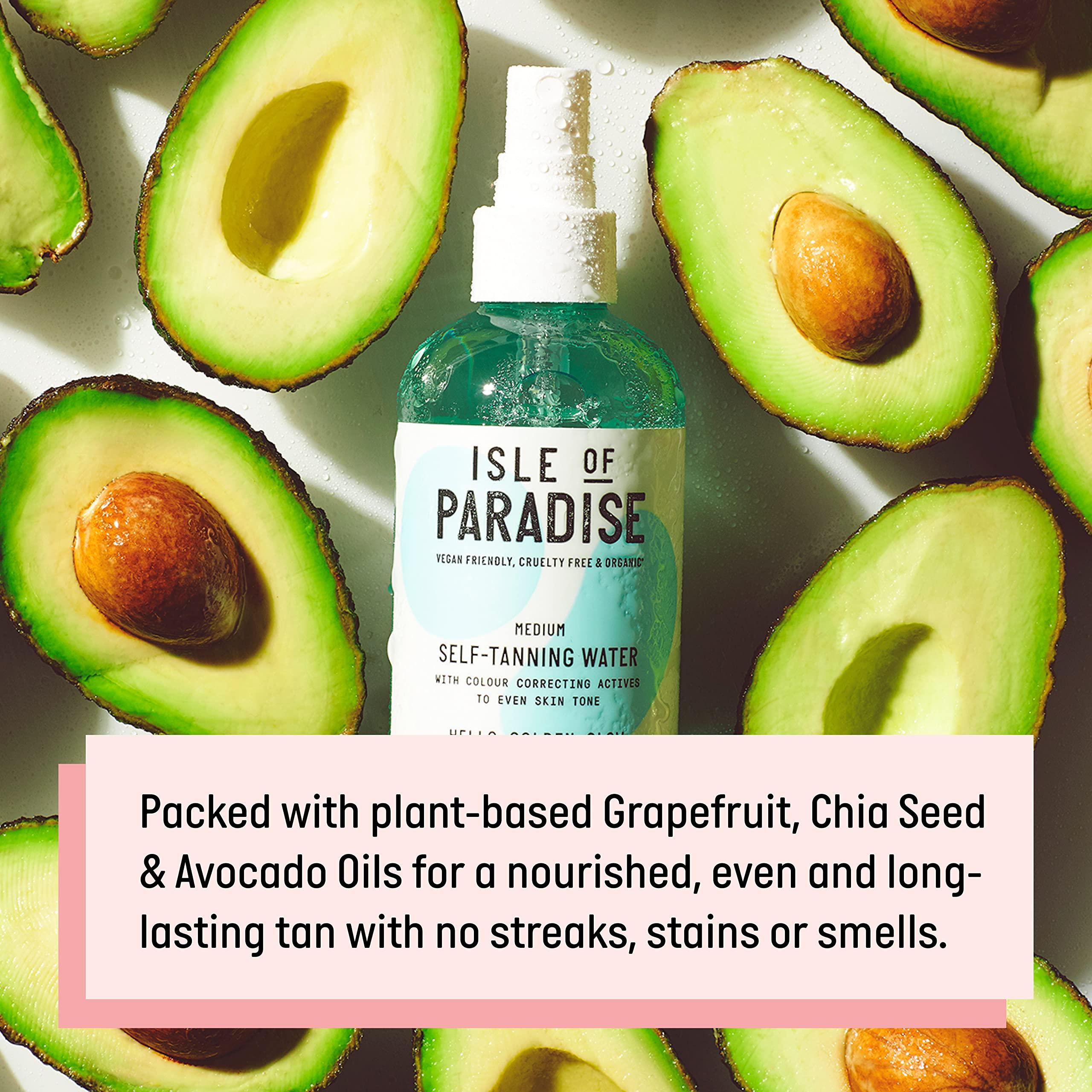 Isle of Paradise Isle of Paradise Self Tanning Water, Medium (Golden Glow) + Pro Glow Spray Tan Mister