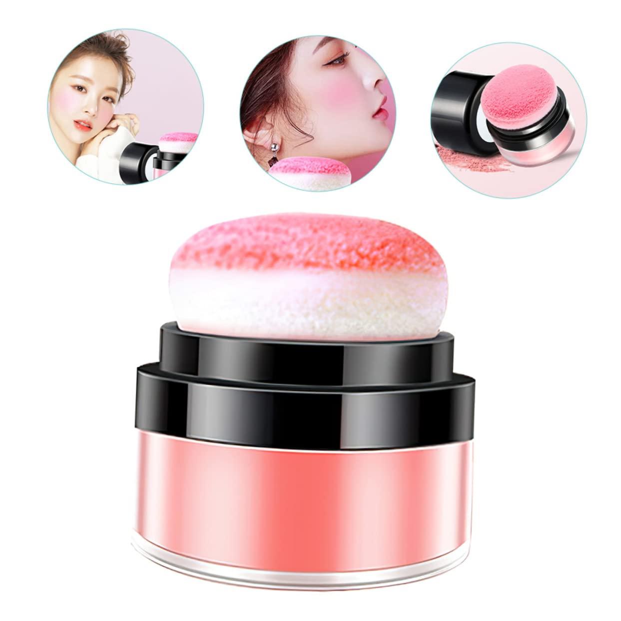 PLAFOPE PLAFOPE 3pcs Oil Control Cushion Blush Creme Blush Blusher Putty Blush Loose Blush Makeup Matte Blush Face Blushes Blush Pink Natural Blush Blusa Powder Blush Mineral Makeup Plastic Rosy