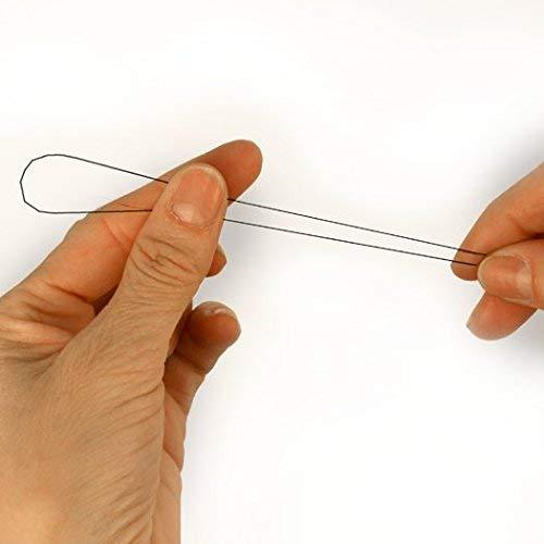 Mia Beauty Mia Bling String, Hair Tinsel, Sparkly Hair Extensions on Spools, 500 Feet, 10 clips, for Women, Hair Stylists and Girls - Hologram Pink and Silver