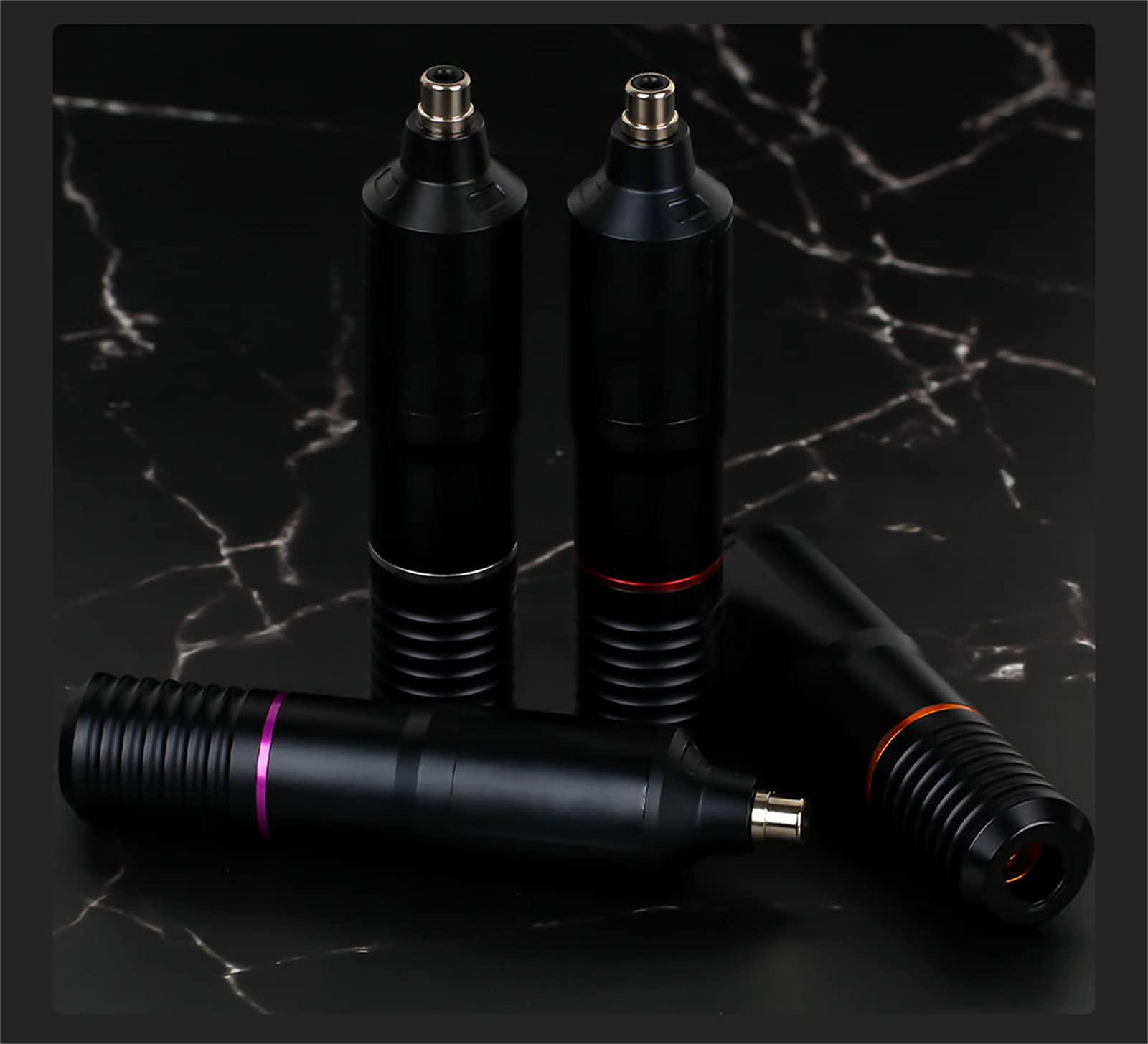 SMax Professional Rotary Tattoo Machine Strong Motor RCA Interface Cartridge Tattoo Pen for Tattoo Artists,Red