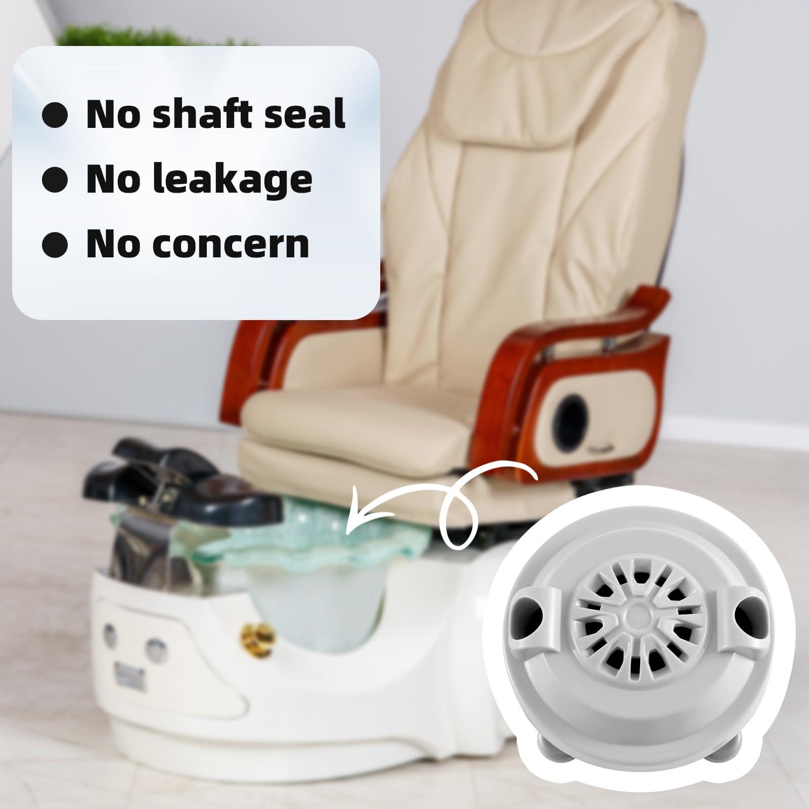 Yobfo Yobfo BF-004 Pipeless Magnetic Jet Head Motor,Universal Fit for LURACO Jet Motor Pedicure spa Tubs Chair Part Magnetic Head,Pack of 3