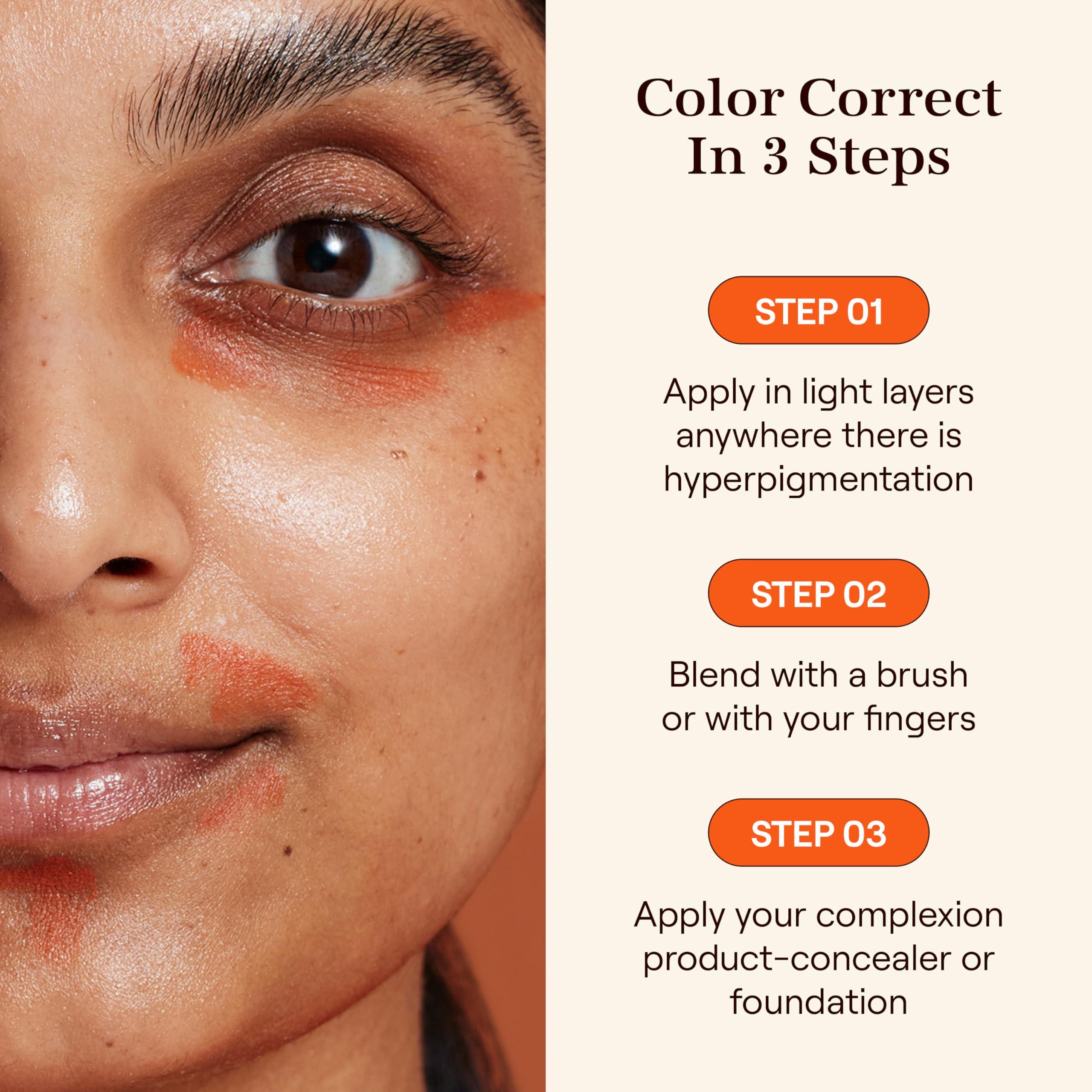 Live Tinted Live Tinted Huestick: All-over Color Corrector for Brighter, Balanced Skin, Works on Lips, Cheeks, And Eyes, Vitamins C+E Soothes, Heals & Nourishes Damaged Skin - Rise 3g / 0.1oz