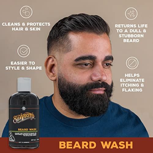 Suavecito Suavecito Beard Wash Cleansing and Styling Beard Face Wash For Men (8 ounce.)