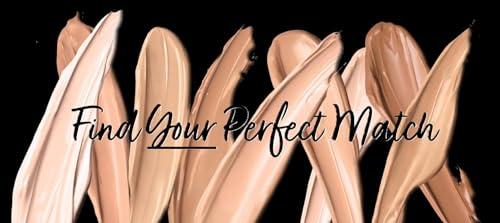 Koh Gen Do Koh Gen Do\'s Radiant Perfection Smooth Skin-like Finish Moisture Foundation: Flawless, Perfect Tone Match, Buildable Coverage, and Plant-Powered Elegance, Neutral Warm 301, 0.71 oz.