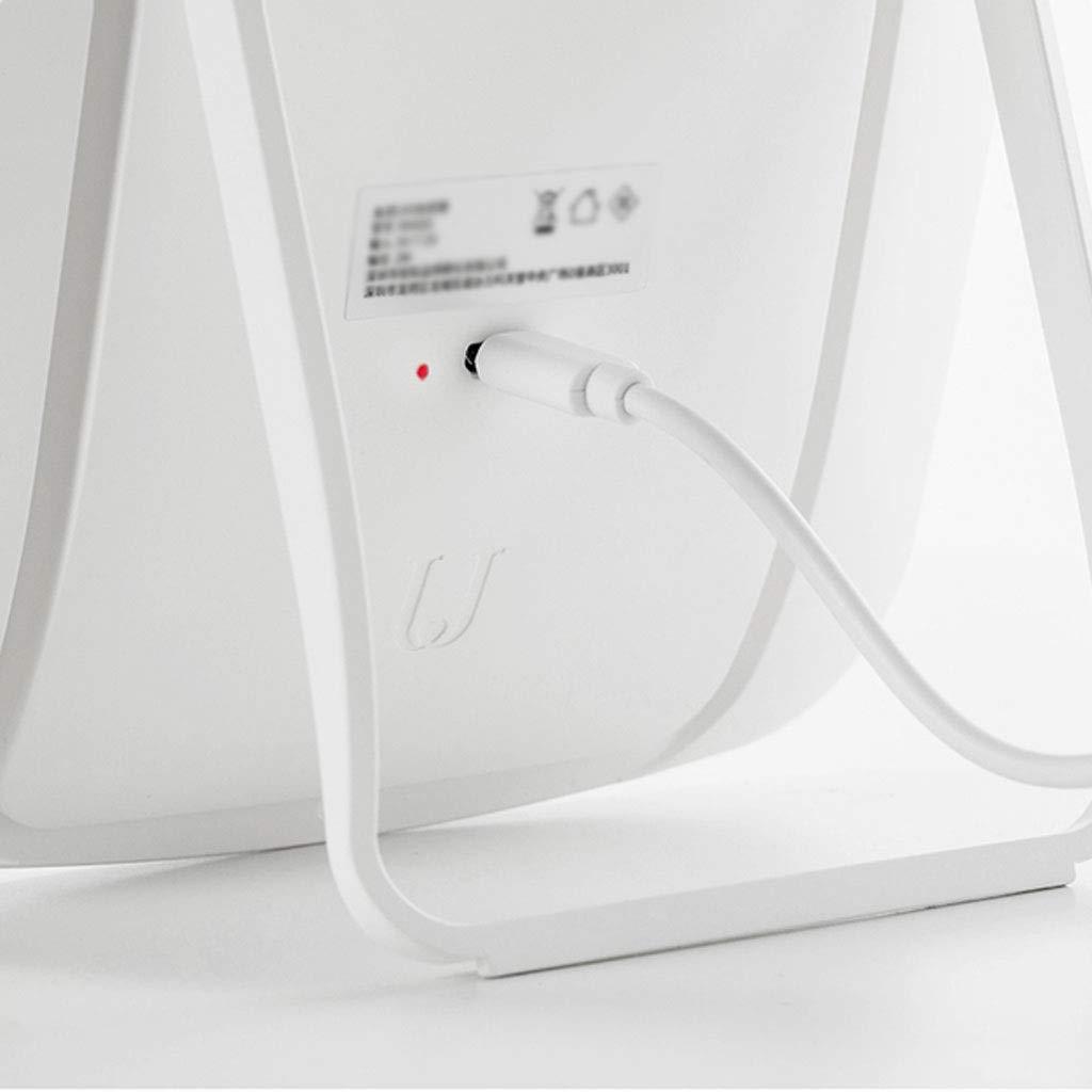 DIPSTICK DIPSTICK Vanity Mirror Desktop with Light Makeup Mirror Dressing Table Fill Light Portable Folding Light Bedroom LED Makeup Mirror Mirror Makeup