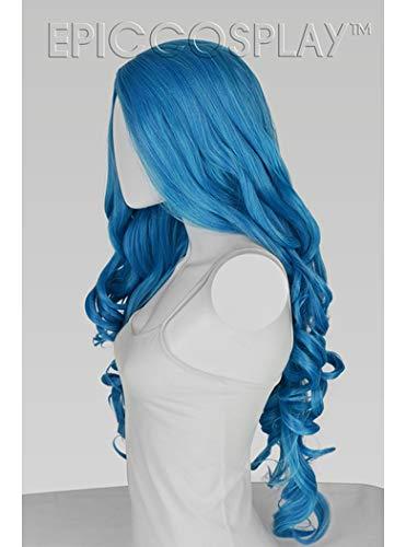 EpicCosplay EpicCosplay® Daphne Long Wavy Wigs (Teal Blue Mix)