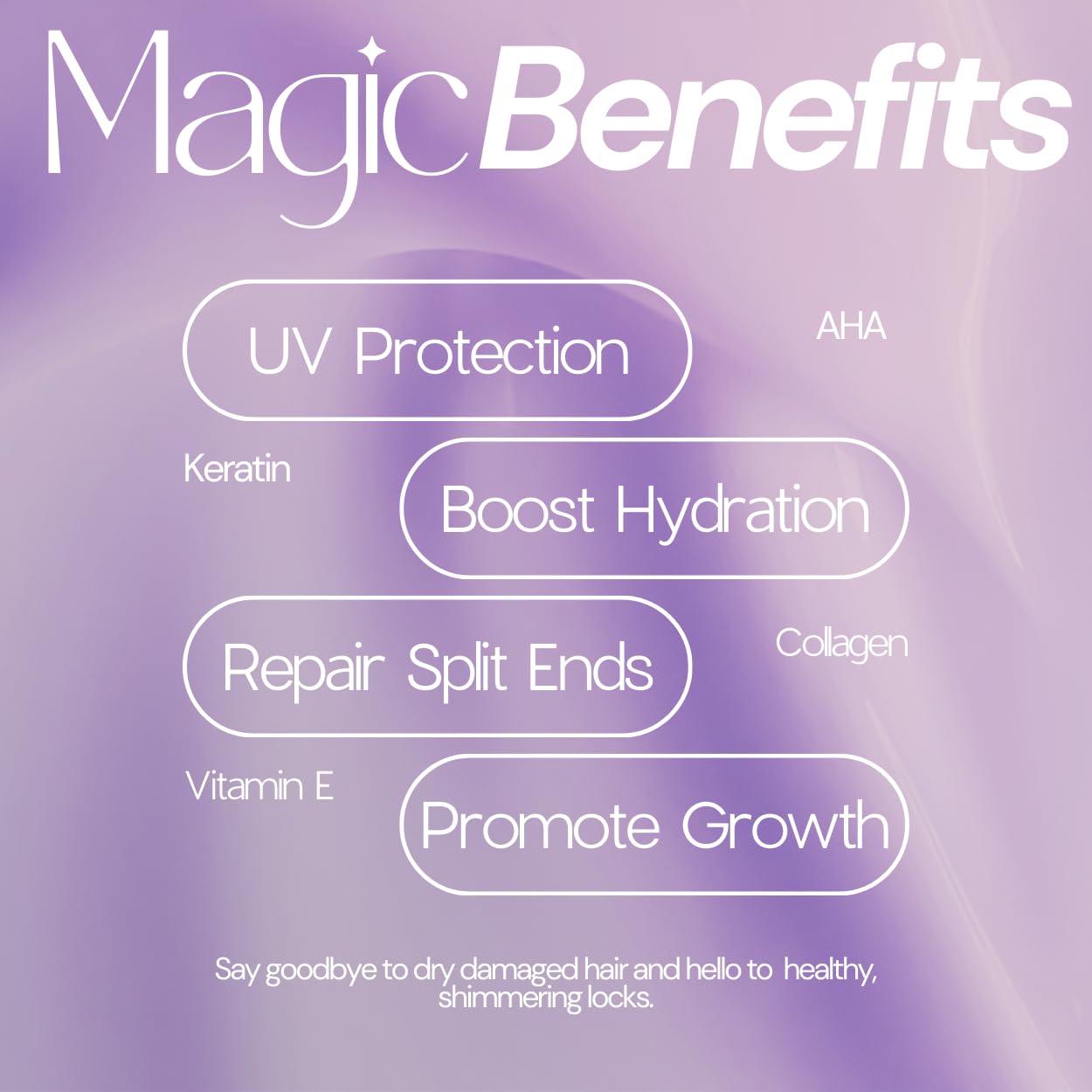 SIMPLY SMOOTH SIMPLY SMOOTH Xtend Keratin Magic Potion Conditioner - Restore & Repair Daily Conditioner for Dry, Damaged Hair, Hydrates & Softens All Hair Types 33.8 Oz