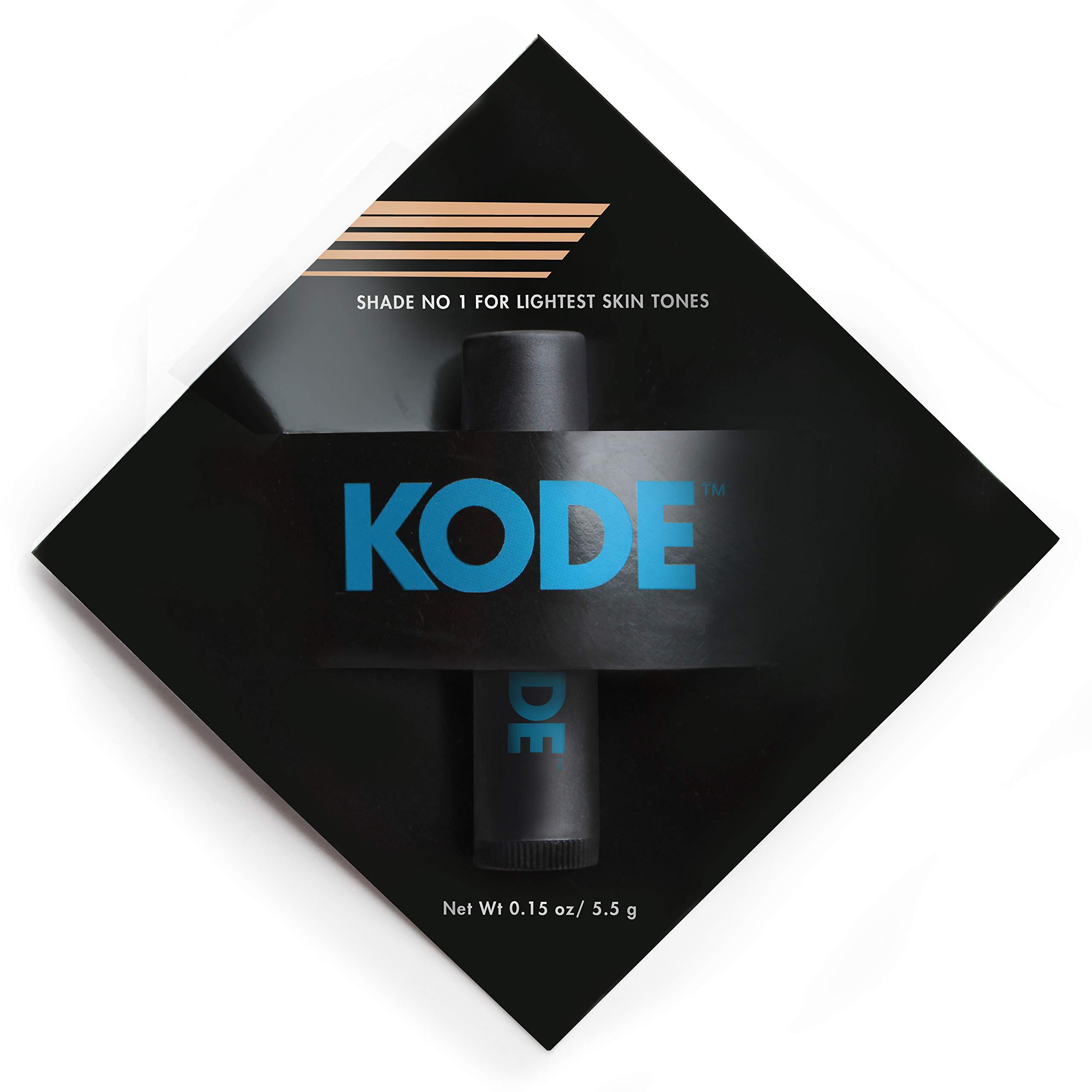 KODE Mens KODE Mens Concealer (Lightest) Dark Circle Under Eye Cream Corrector, Multi-Use, Pimples, Scars, Rashes