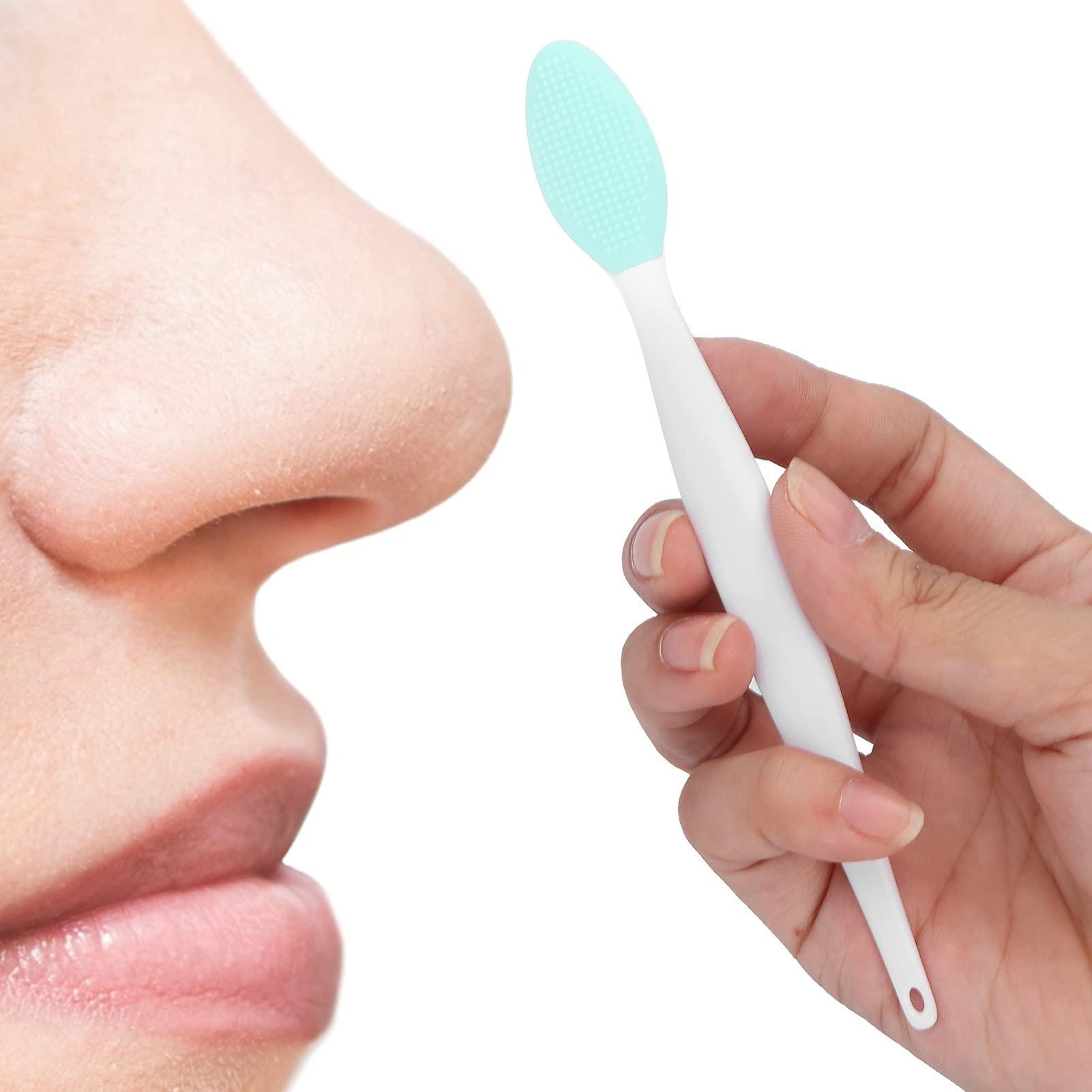 Shanrya Nose Cleaning Tool, Nose Cleansing Brush Blackheads Cleaning for Home for Beauty Salon for Women(Green)