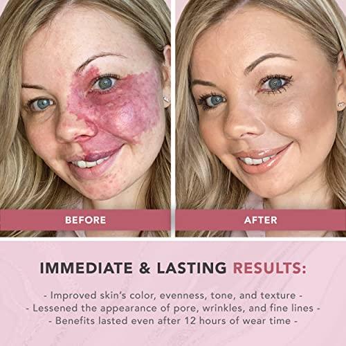 DOLL 10 NO. Doll 10 T.C.E. Super Coverage Serum Makeup - Full Coverage Foundation Color Correcting Brightening (Tan)