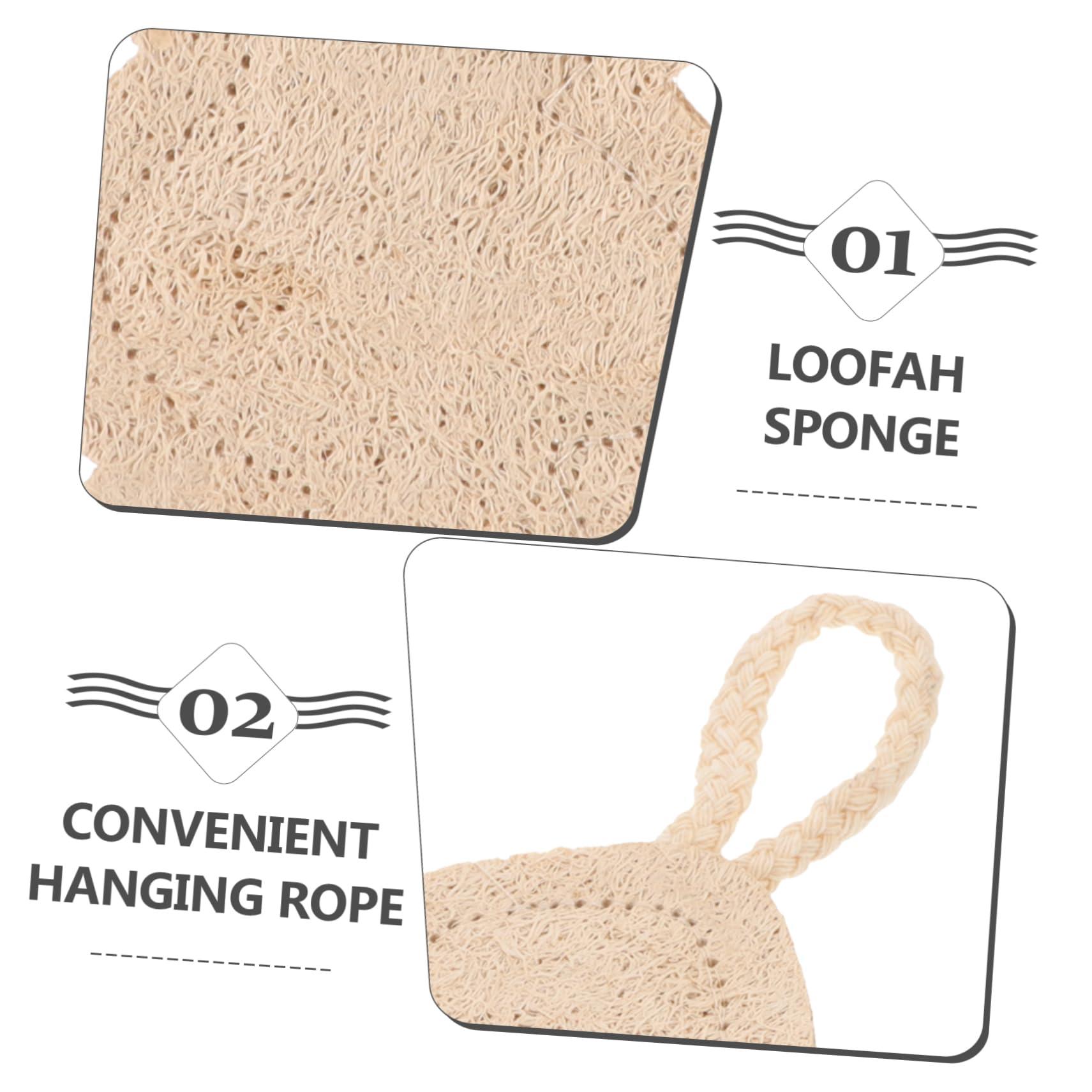 Healeved Healeved Loofah Bath Sponges Body Scrub Bath Sponge Bath Scrubber for Body Loofah Sponge Body Washing Scrubber Body Wash Sponge Loofah Shower Loofah