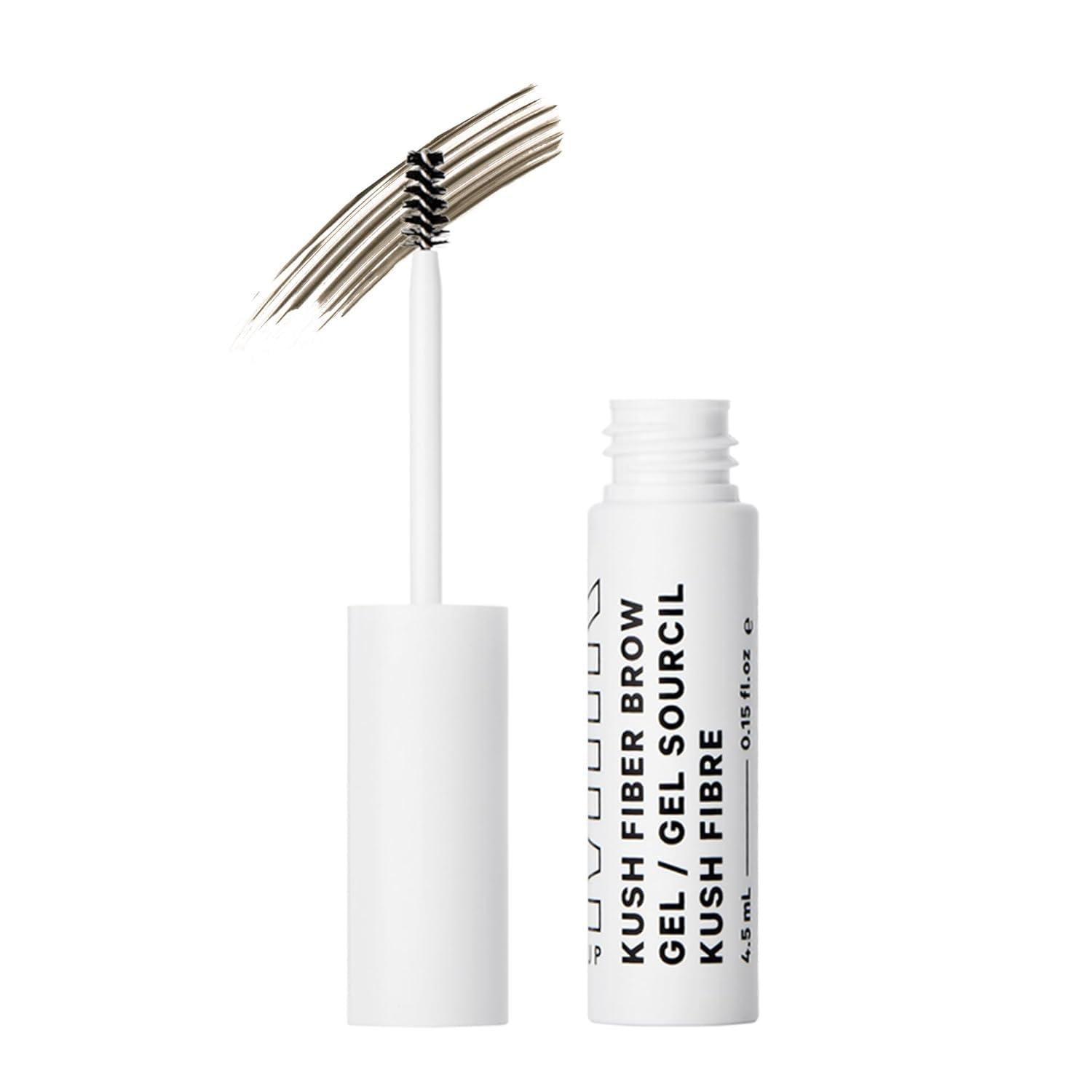 Milk Makeup Milk Makeup KUSH Fiber Brow Gel, Herb (Medium Brown) - Thickening Brow Gel - Soft, Flexible Hold - Vegan, Cruelty Free