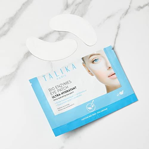 Talika Talika Bio Enzymes Eye Patch - Instant Ultra-Moisturising Under Eye Patches for Adults - Eye Mask For Dark Circles Tired Eyes & Puffiness - Single Pair Under Eye Mask