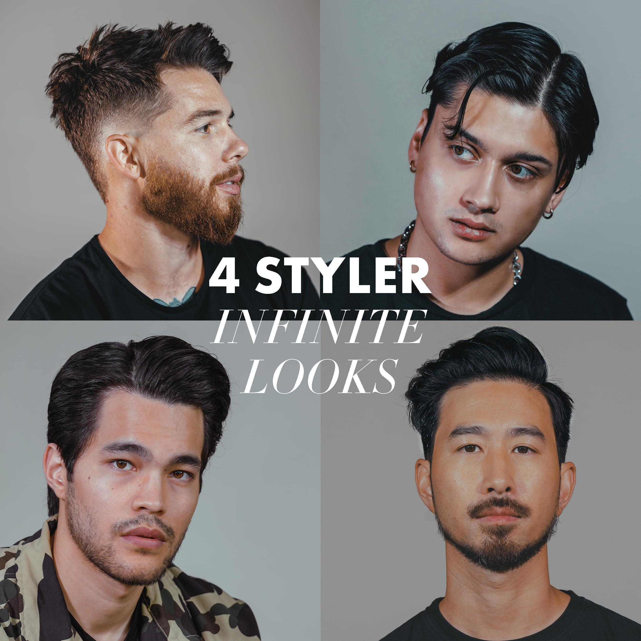 Hanz de Fuko Hanz de Fuko Deluxe Hair Care Kit Super Styling Sampler Featuring Claymation, Sponge Wax, Modify Pomade, Scheme Cream 4 pack, 0.25oz each