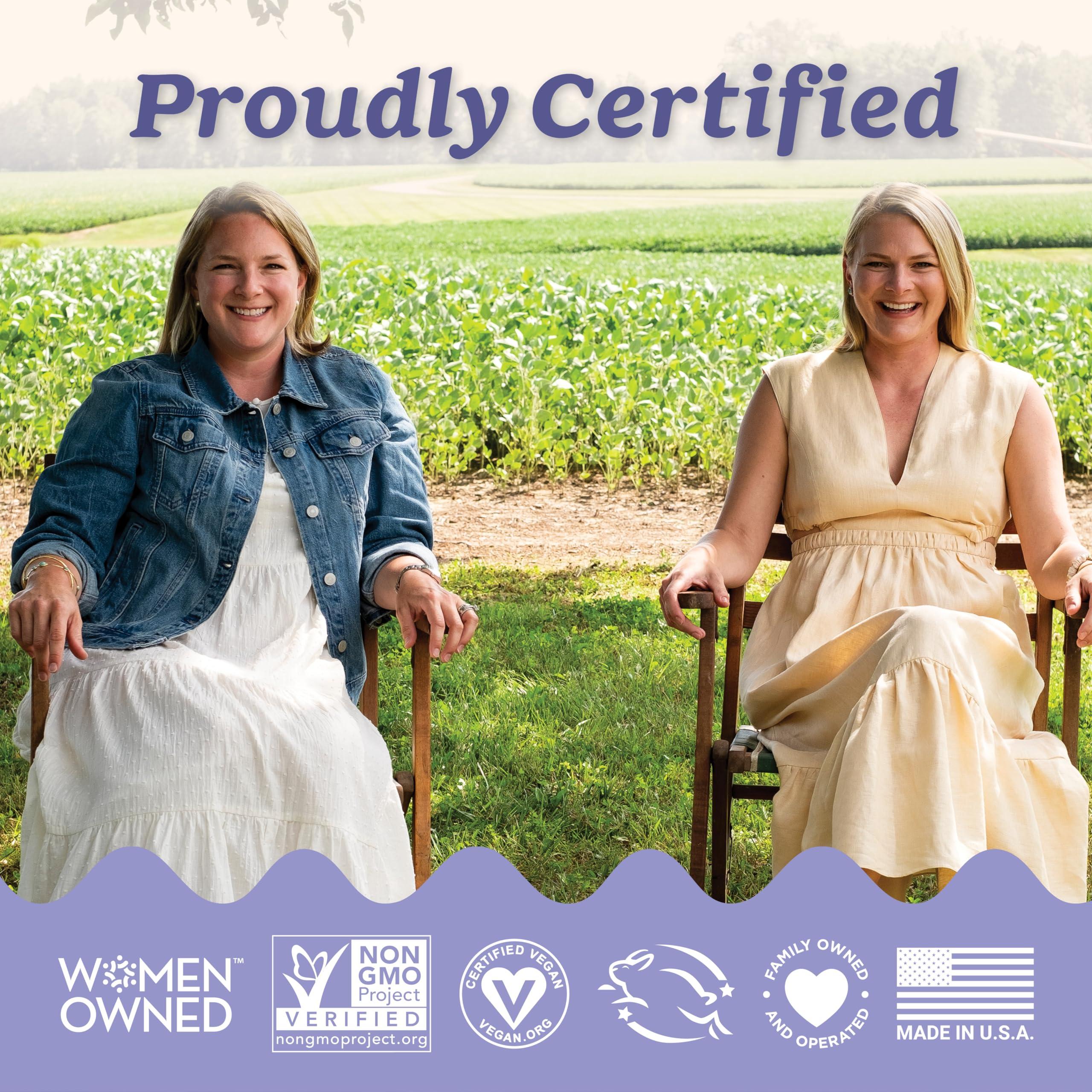 South of France Natural Body Care SoF Triple Milled Bar Soap - With Coconut Oil & Organic Shea Butter- Vegan & Non GMO- Free From Phthalates, Sulfates & Parabens- Fresh Violet- 6 oz Bar 6 Bars