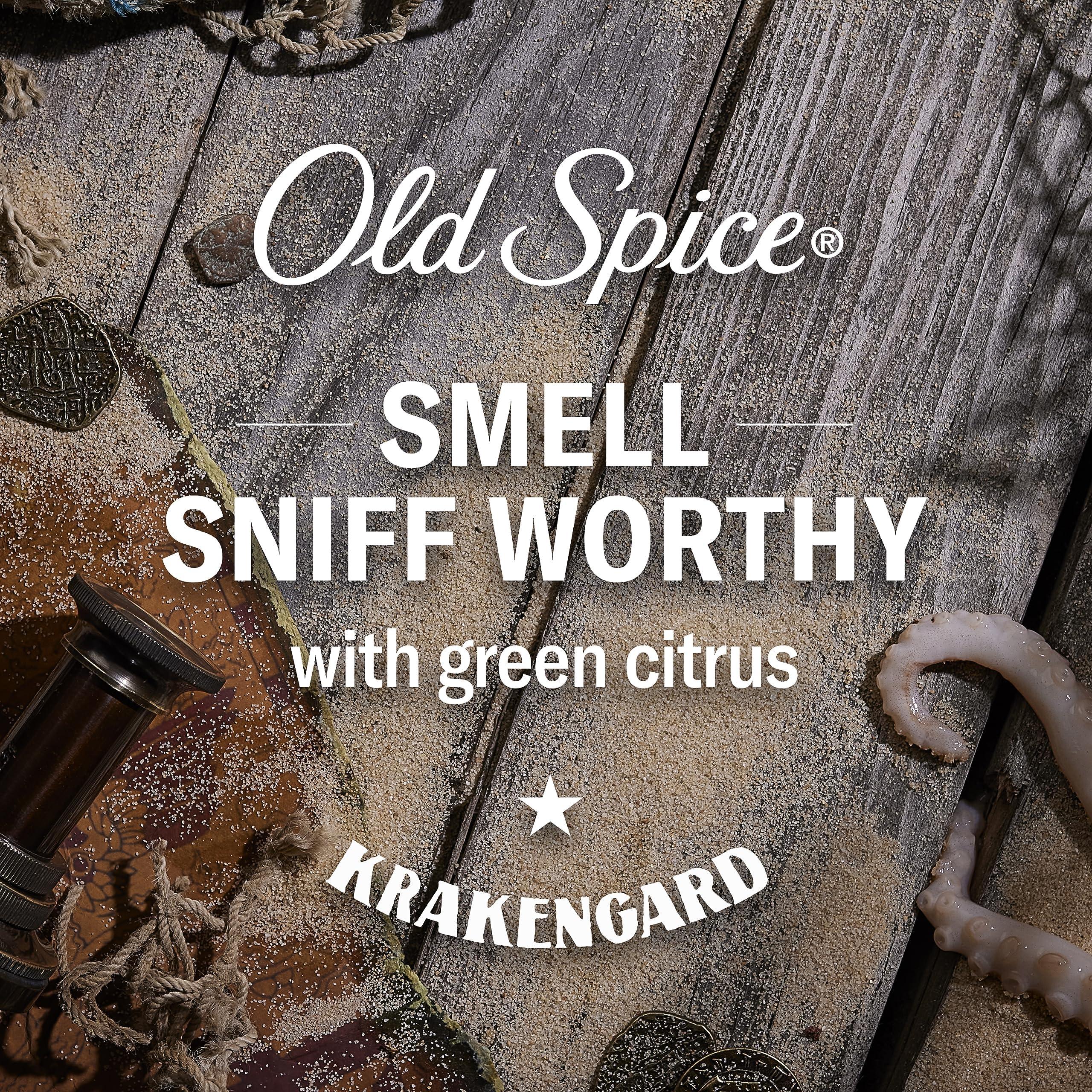 Old Spice Old Spice Body Wash for Men, Krakengard, Long Lasting Lather, 24 FL OZ (Pack of 4)