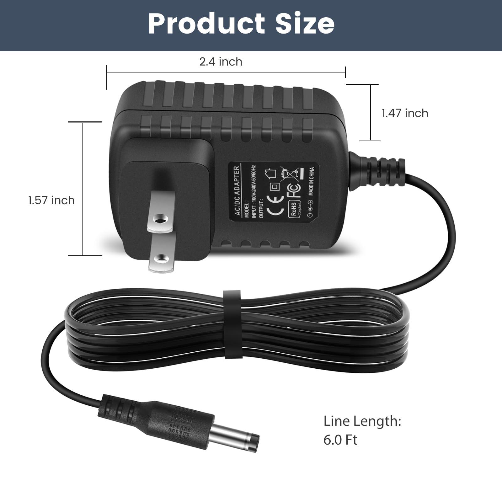 IOKOFJOA 5V 350MA Charger for Remington Shaver, Trimmer Power Cord Compatible with Remington PG525D PG6025B PG6015 PG6020 PG6111 All-in-One Grooming Kit,Trimmer, Men\'s Shaver, Clippers