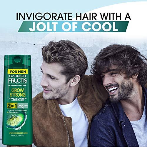 Garnier Garnier Hair Care Fructis Grow Strong Cooling 2-in-1 Shampoo & Conditioner for Men, 12.5 Fl Oz