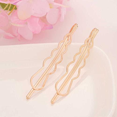 whitebridge WHITEBRIDGE 16pcs Gold And Silver Bobby Pins For Women Girls