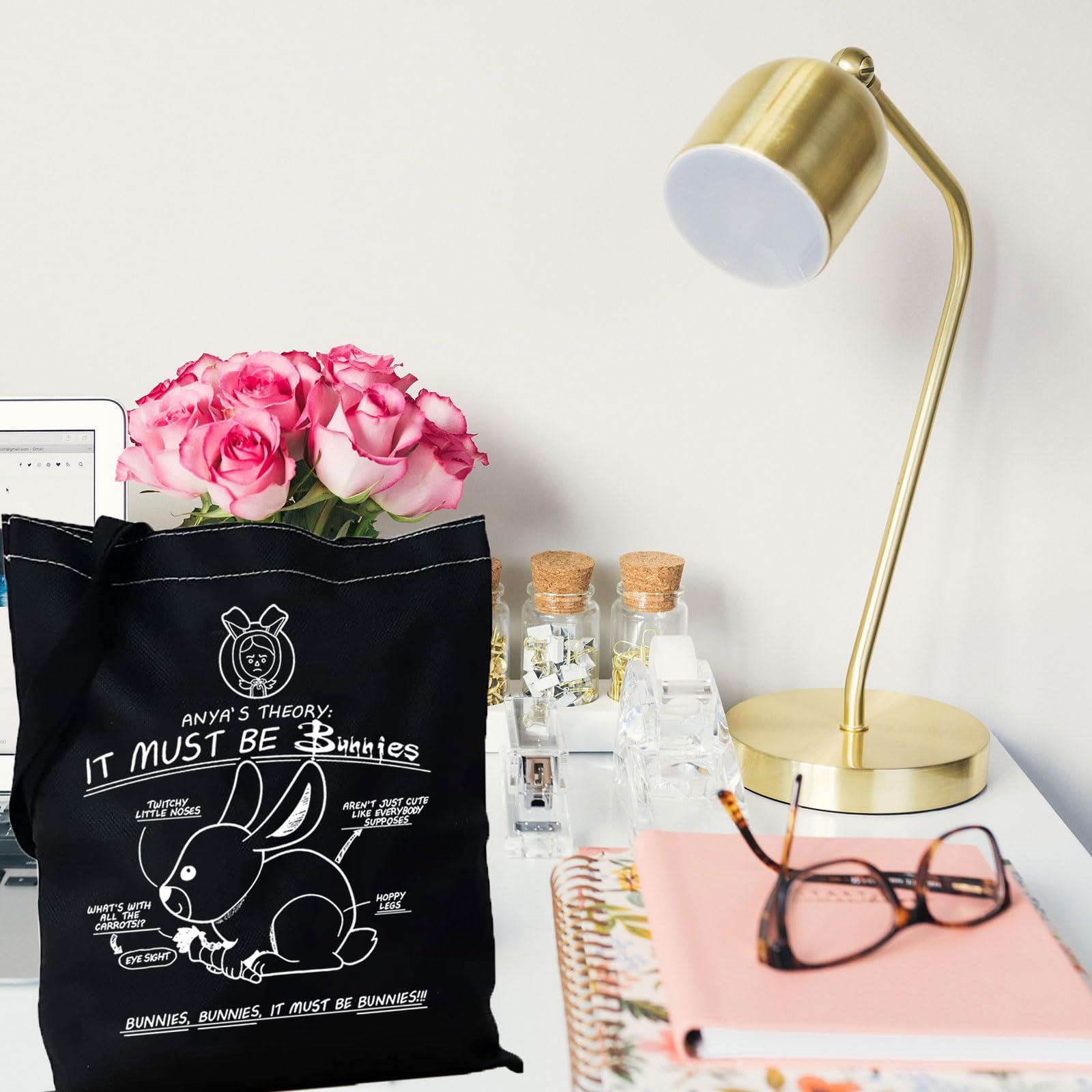 GJTIM Buffy Vampire Inspired Gift BTVS merchandise Anyas Theory Vampire Tote Bag for Vampire Lovers (Anyas Theory Tote)