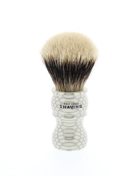 West Coast Shaving West Coast Shaving Finest Badger Shaving Brushes, Honeycomb, 26mm (Blue, 26mm)