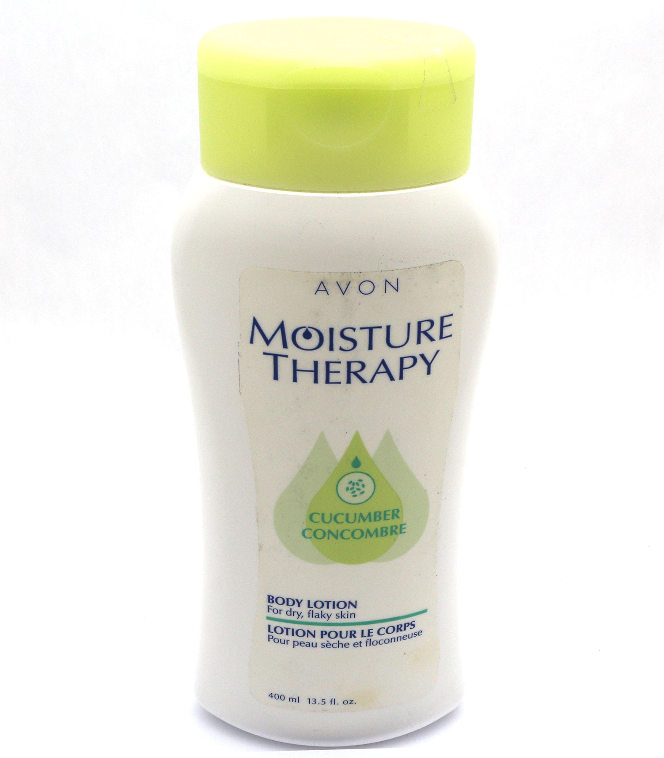 AVON Avon Moisture Therapy Body Lotion Dry Flaky Skin Cucumber