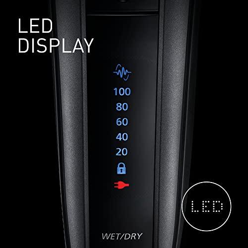 Panasonic Panasonic ES-LV6U Series 900 Premium Wet/Dry Electric Shaver 5-Way Shaving Head with Linear Motor, Black