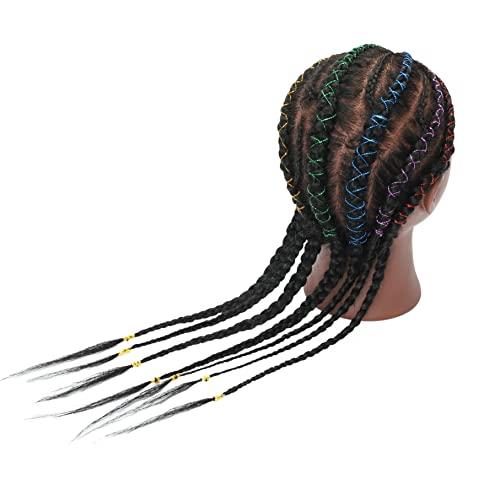 RYHAIR RYHAIR 100% Human Hair Mannequin Head with Stand for Hairdresser Practice Braiding Styling Manikin Cosmetology Makeup Manican Doll Training Display