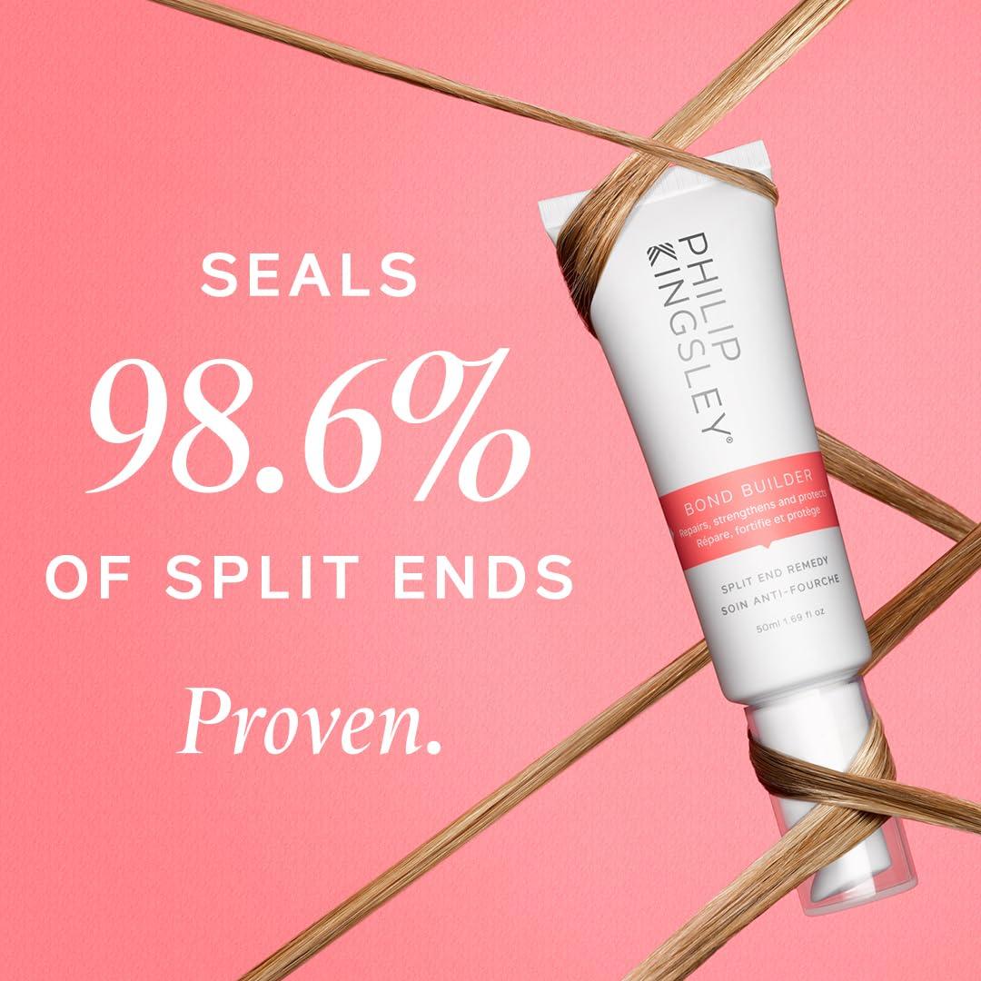 PHILIP KINGSLEY PHILIP KINGSLEY | Bond Builder Split End Remedy | Repairs and Seals Split Ends | Treatment for Damaged Hair | Protects and Strengthens Strands | 1.69oz