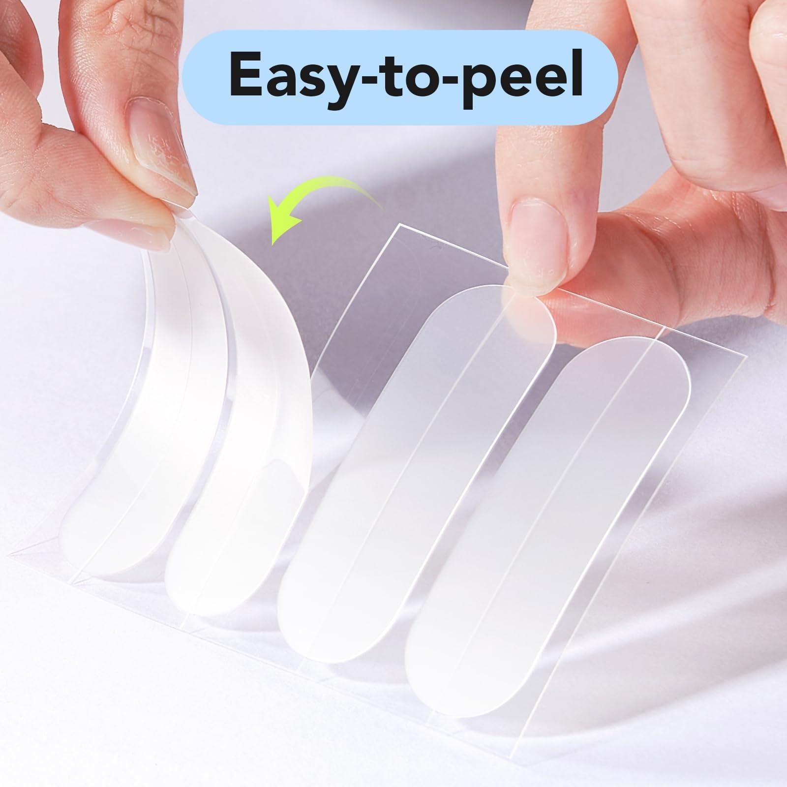 LitBear LitBear Large Pimple Patches (7 Sizes 112 Patches), Big Acne Patches, XL Hydrocolloid Bandages for Full Face, Forehead, Chin, Nose, Body, Back, Neck & Chest, Oval, Moon, Square hydrocolloid Patch