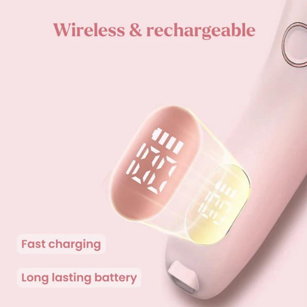 POTAY Gleam Pro 3.0 Shaver for Women by Women - 2024 Best Crystal Silky Smooth Shaver 3.0 Pro, Portable 2 in 1 Elorixa Smooth Shave Pro, Ipx7 Waterproof, Suitable for Sensitive Areas (Pink)