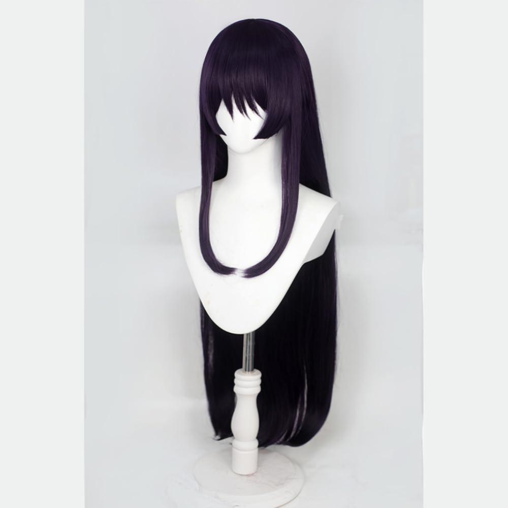 osseoca osseoca Aza Toma Cosply Wig Dark Purple 100cm 39inch (Aza Toma-DPL)