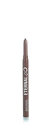 Eternal Eternal Automatic Water Resistant Eyebrow Liner with Shaping Comb – Long Lasting, Professional and High Precision Brow Definer with No Sharpening, Retractable Twist Up Mechanism (Deep Brown)