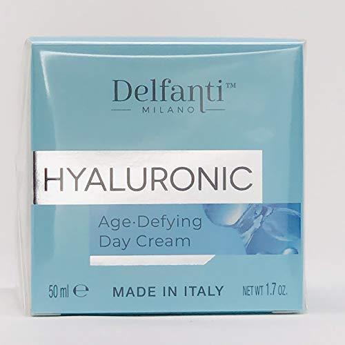 Delfanti-Milano Delfanti-Milano • HYALURONIC AGE DEFYING DAY CREAM • Face and Neck Moisturizer • Made in Italy