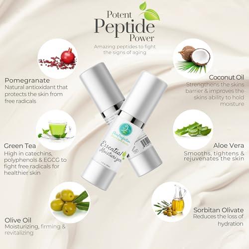 Skin Perfection Skin Perfection Essential Moisturizer Made with Organic Ingredients To Hydrate, Minimize Fine Lines, Increase Elasticity, Renew Fullness Clean Beauty for Day 1 Oz