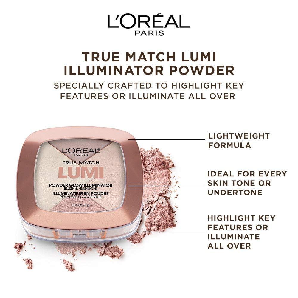 L'Oreal Paris L'Oreal Paris True Match Lumi Powder Glow Illuminator, Golden, 0.31 oz.