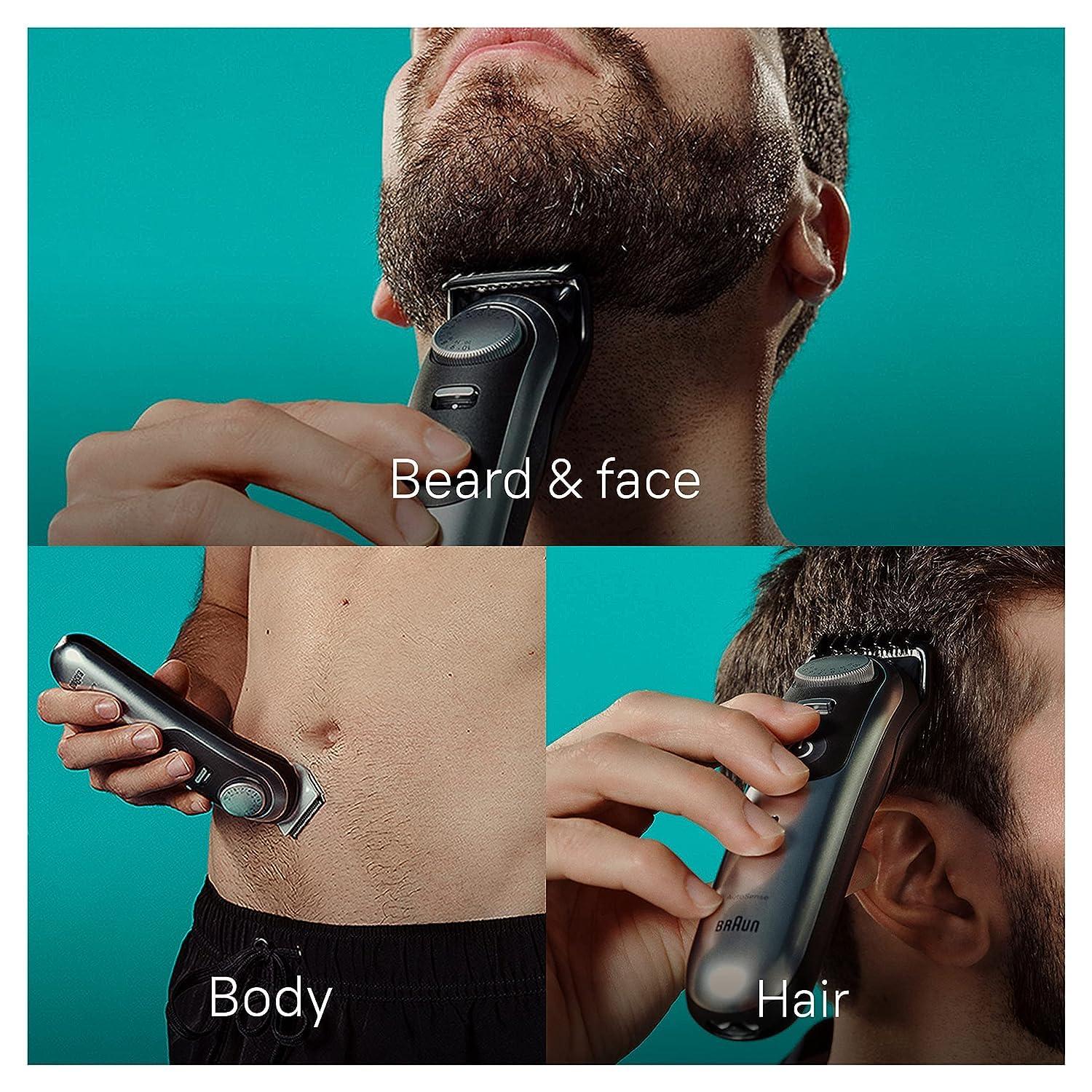 Braun All-in-One Style Kit Series 9 9440, Shaving Kit with 13-in-1 Trimmer for Beard, Body, Manscaping, Hair Clippers & More, Holiday Gifts for Men
