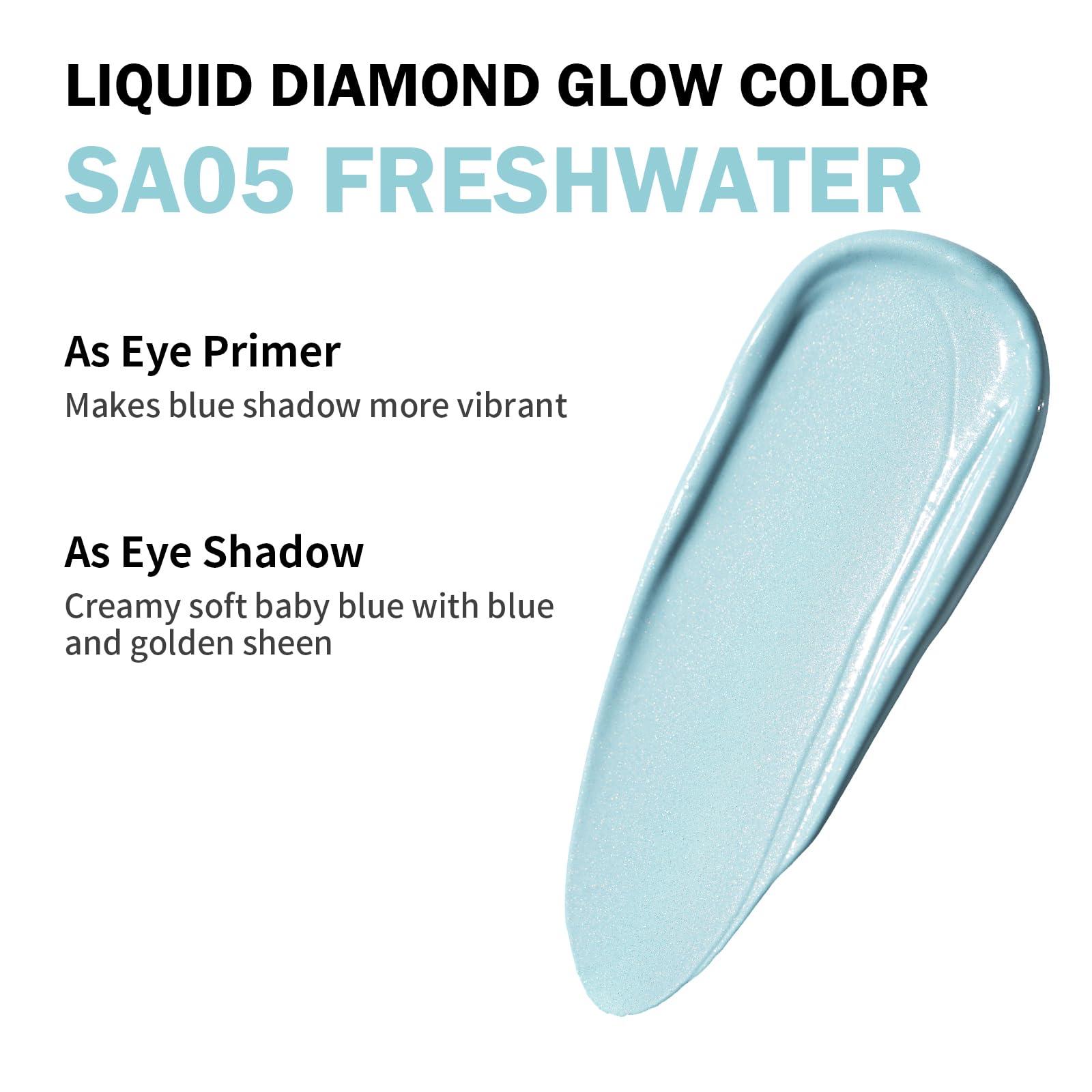 Oulac Oulac Matte Eyeshadow Baby Blue Matte Liquid Eyeshadow Eyeshadow Base| Long-Lasting, Full Coverage, Blendable & Smudge-Proof Formula| Vegan & Cruelty-Free Eye Makeup for Natural Looks SA05