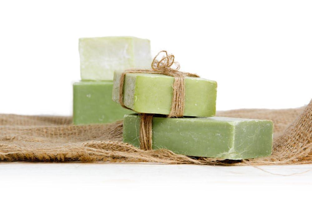 treasure.of.egypt treasure.of.egypt 4X Nablus 100% Natural Green Olive Oil Soap Glycerin Handmade For Hair and Skin