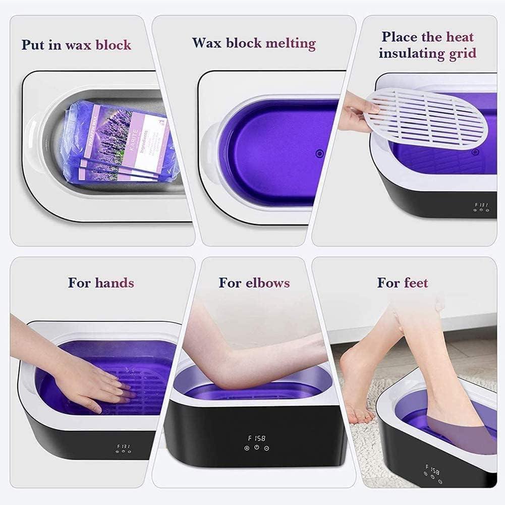 HDCCDM HDCCDM Paraffin Wax Machine, Hand and Foot Wax Bath, Electric Wax Bath with Paraffin Wax Set, Professional Thermal Paraffin Bath, Arthritis Treatment Relieve Pain