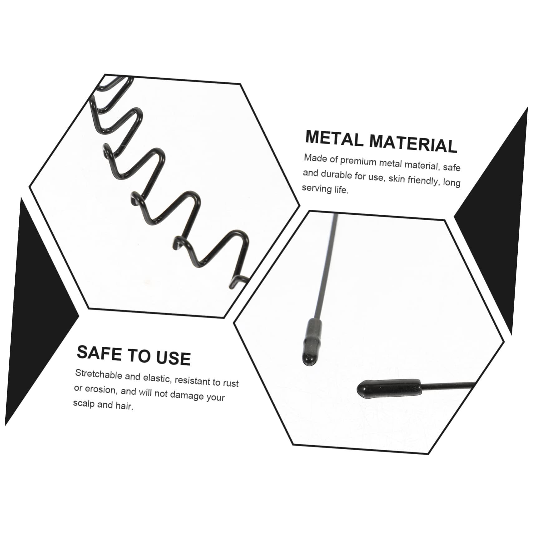 FOMIYES FOMIYES 16 Pcs Men\'s Headband Hair Bands Metal Hairbands Fashion Headbands Hairbands for Man Hair Accessories Wave Headbands Male Head Bands Headbands for Men Metal Headdress Men Headbands