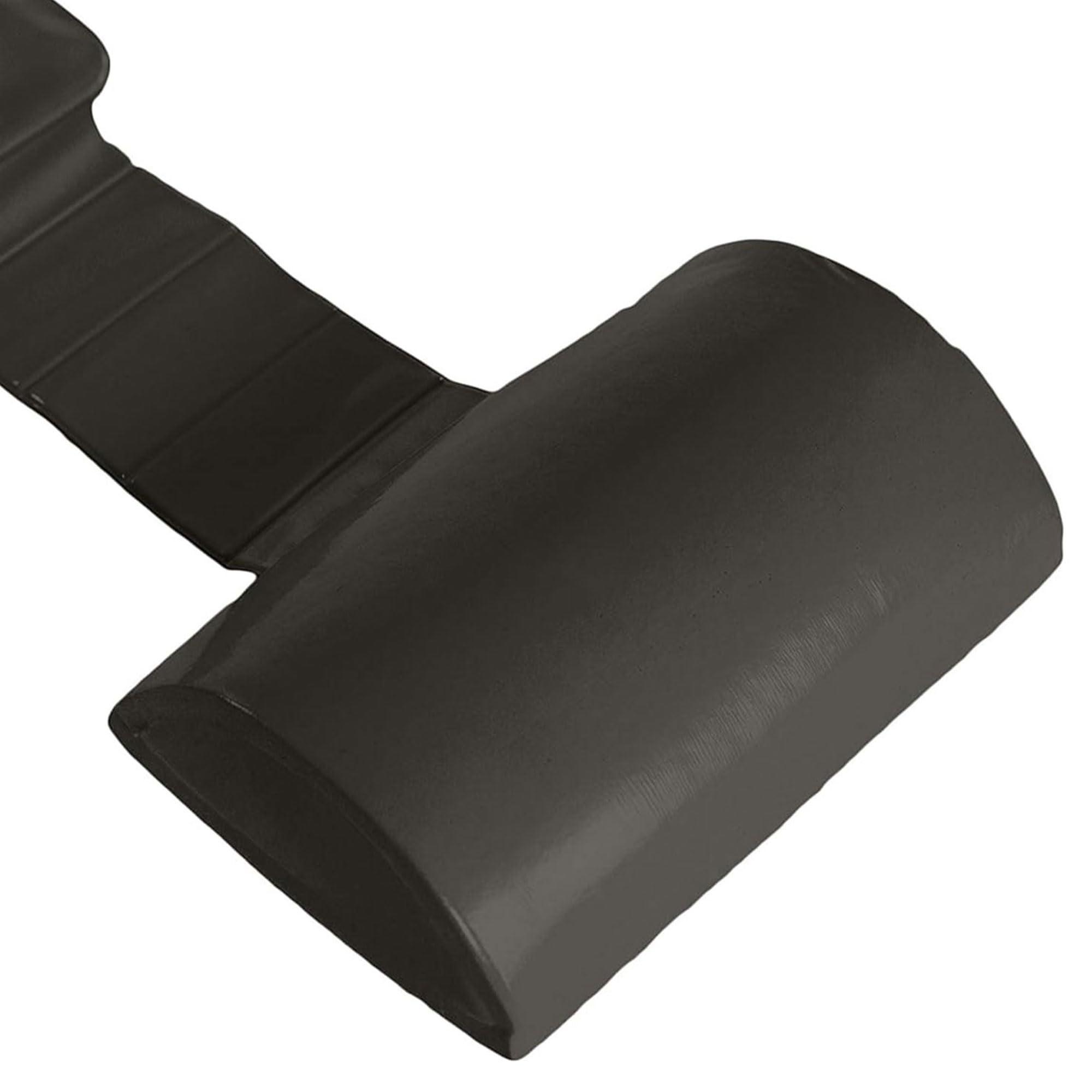 Spa Pillow TRC Recreation Super Soft Cushioned Closed Cell Vinyl Coated Foam Pool, Spa, and Bath Head and Neck Pillow with Soft Cushioned Interior, Black