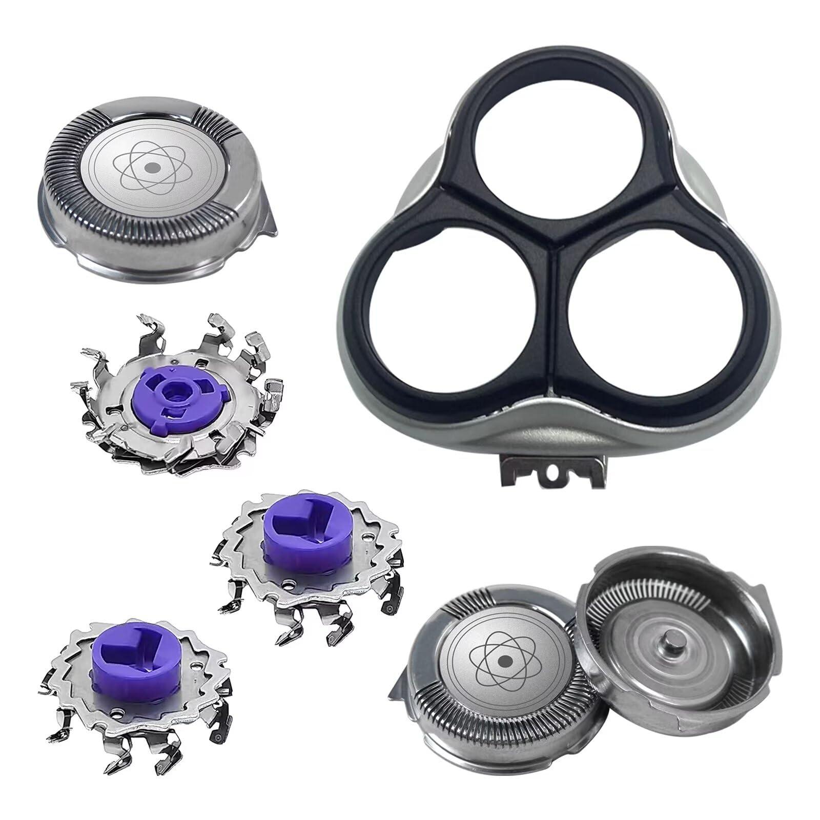 WGL 3Pcs SH50/52 HQ8 HQ9 Replacement Shaver Heads for ALL Norelco Spectra: 8825XL, 8831XL, 8845XL, 8846XL, 8865XL, 8867XL, 8880XL, 8881XL, 8883XL, 8890XL, 8891XL, 8892XL, 8894XL, 8895XL