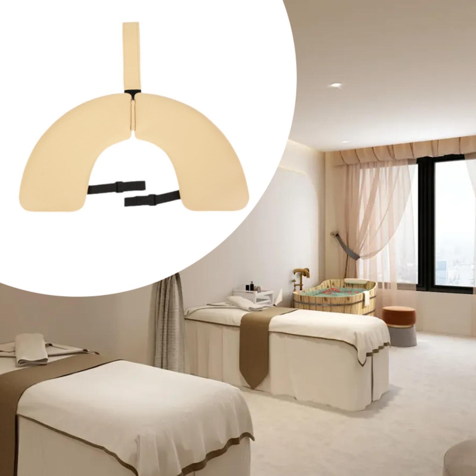 shamjina shamjina Massage Table Arm Rest Handrest Soft Reinforced Beauty SPA PU Leather Portable Adjustable Easy to Install Foldable Adjustable