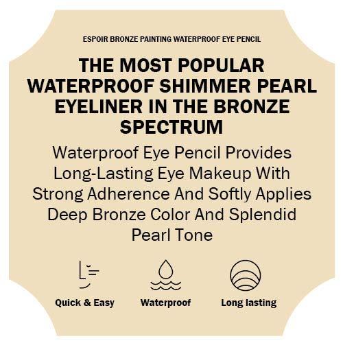Espoir Espoir Bronze Painting Waterproof Eye Pencil #5 Paint Me | Long-Lasting Smudge Proof Eyeliner