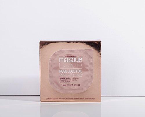 masque BAR masque BAR Rose Gold Foil Peel Off Mask - Pod - 0.51 Fluid Ounce