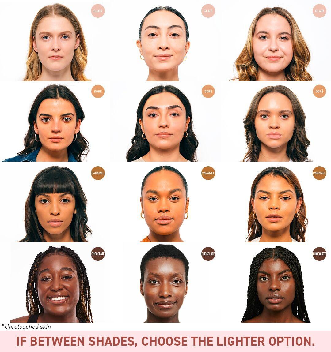 Erborian Erborian BB Cream with Ginseng, Tan (Dore) - Lightweight Buildable Coverage with SPF & Ultra-Soft Matte Finish Minimizes Pores & Imperfections - Korean Face Skincare - 1.5 Oz