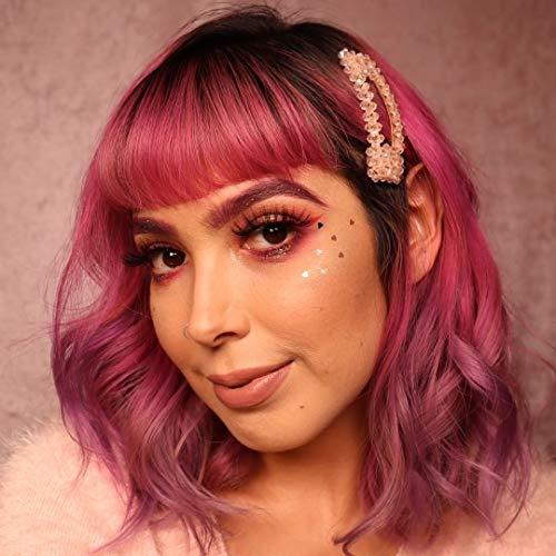 LA Splash LA Splash Cosmetics Loose Glitter Rose Pink Eyeshadow Champagne Metallic Powder for Lips/Hair/Nail/Body - Crystallized Glitter (Cali Rose)