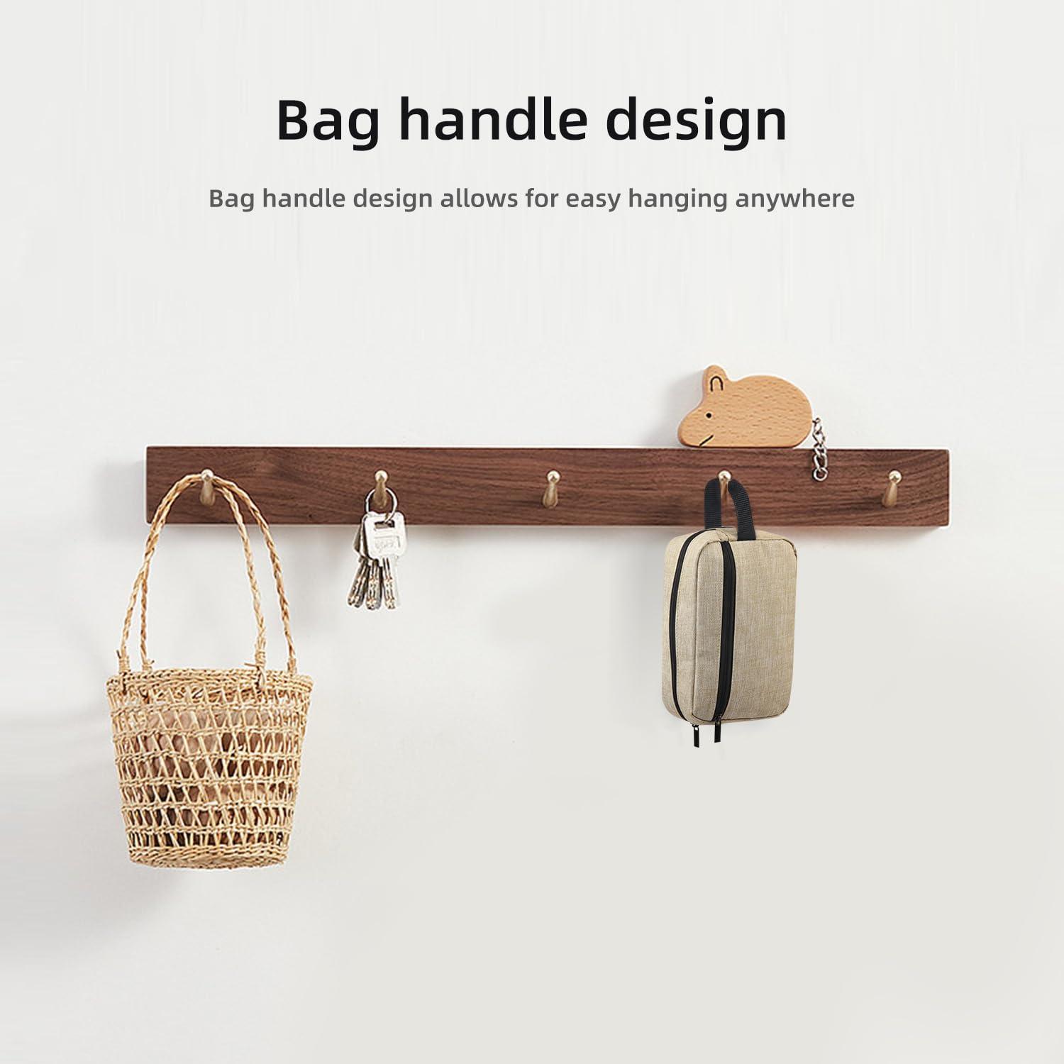 Icramsy Icramsy Travel Toiletry bag Toiletry bag for women men Hanging toiletry bag Cosmetic bag Travel accessories for Women Men (Khaki)